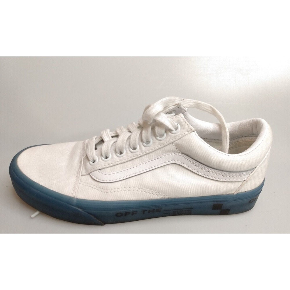 Vans Old Skool Otw Foxing Blue Translucent Gum Womens 8.5 Mens 7 Skate Shoes